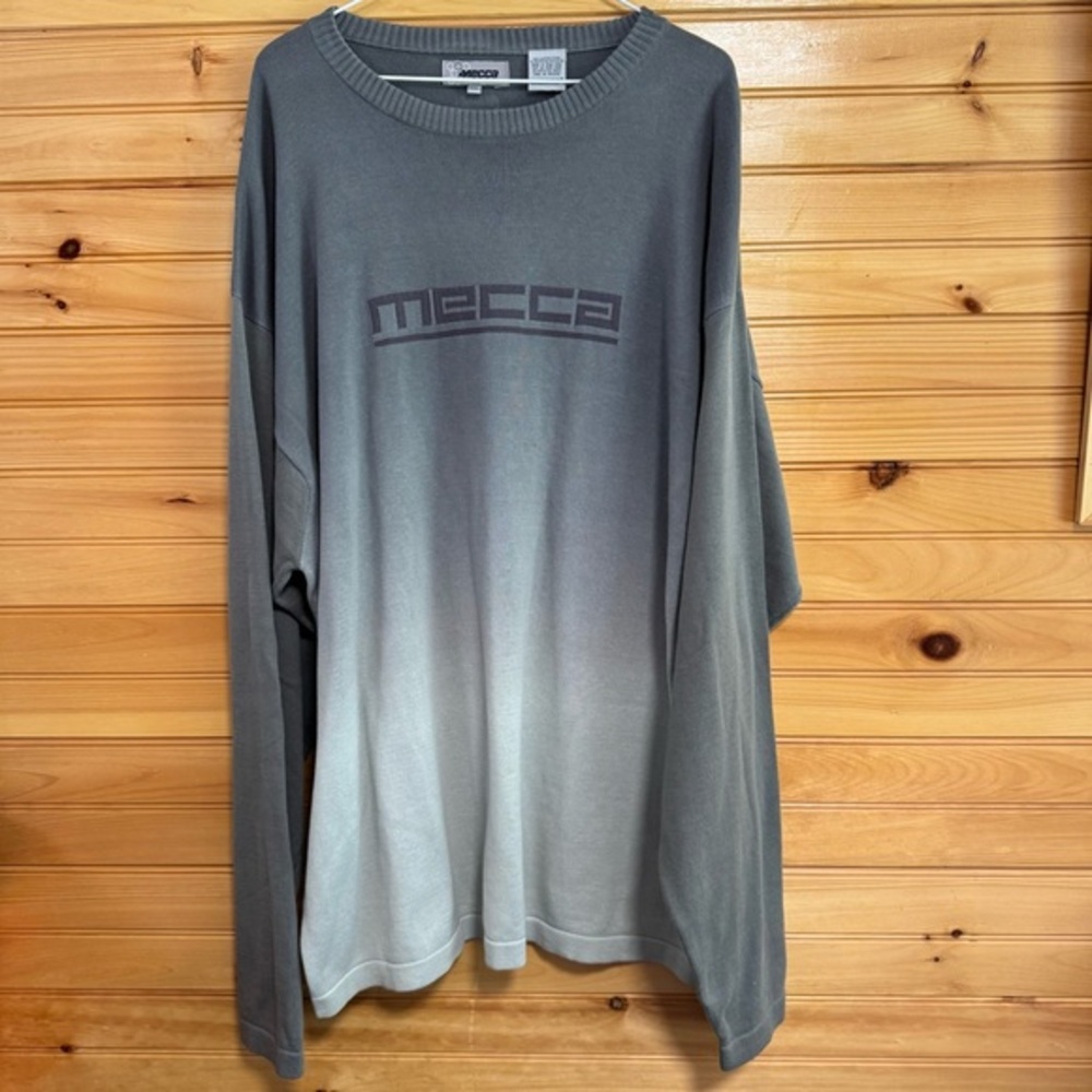 Mecca Gray Gradient Men's Sweater XXL